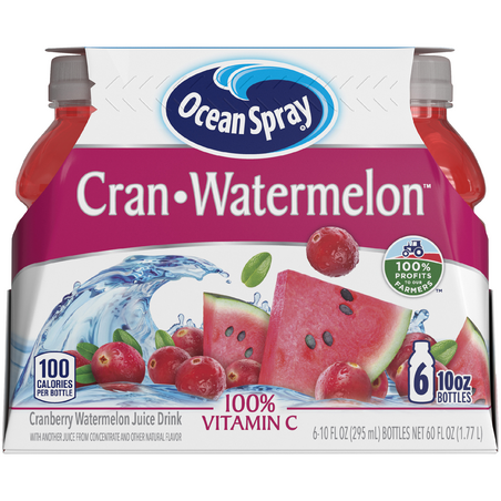 Cran Watermelon Juice Drink 6/10oz